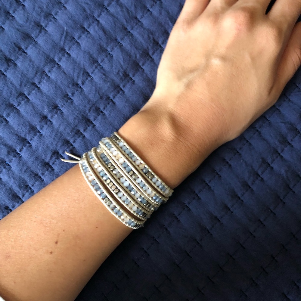 Beaded Wrap Bracelet - image 1